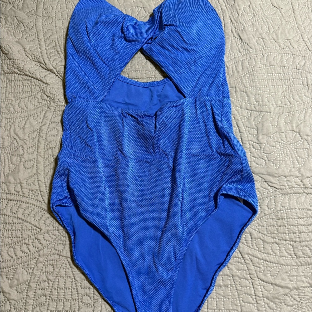 Blue One-Piece Swimsuit aerie